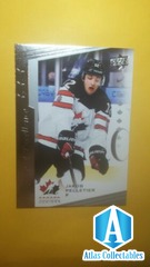 2021-22 Upper Deck Program Of Excellence Jakob Pelletier #135 Calgary Flames
